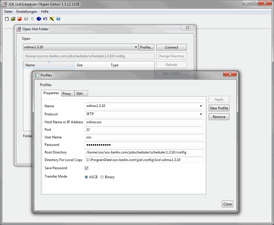 How To Use Joe On Windows To Configure A Jobscheduler On Unix Product Knowledge Base Product Knowledge Base How To Use Joe On Windows To Configure A Jobscheduler On Unix Product Knowledge Base Product Knowledge Base