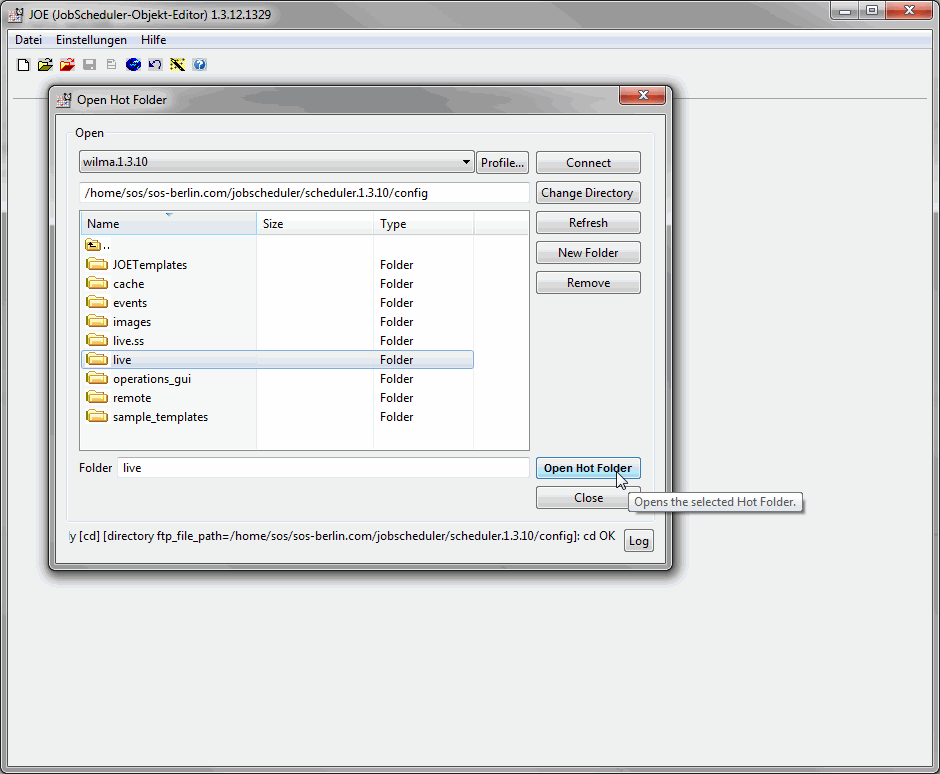 How To Use Joe On Windows To Configure A Jobscheduler On Unix Product Knowledge Base Product Knowledge Base How To Use Joe On Windows To Configure A Jobscheduler On Unix Product Knowledge Base Product Knowledge Base