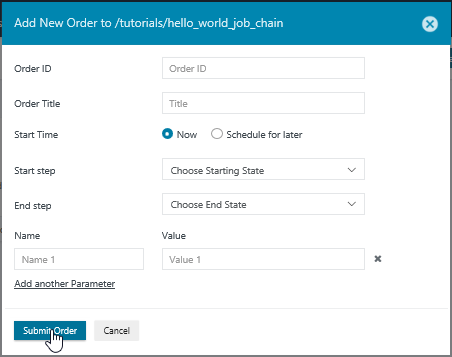 sos job scheduler tutorial Jobscheduler tutorial 3 running an order using the run time.