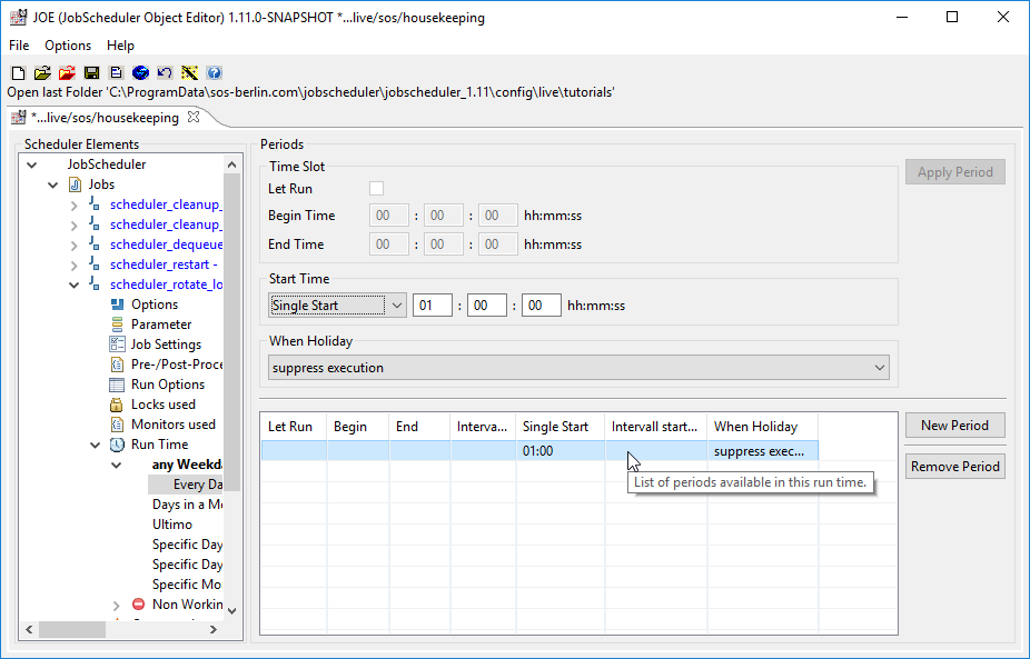 sos job scheduler tutorial Jobscheduler tutorial 1 running a simple job using the joc.